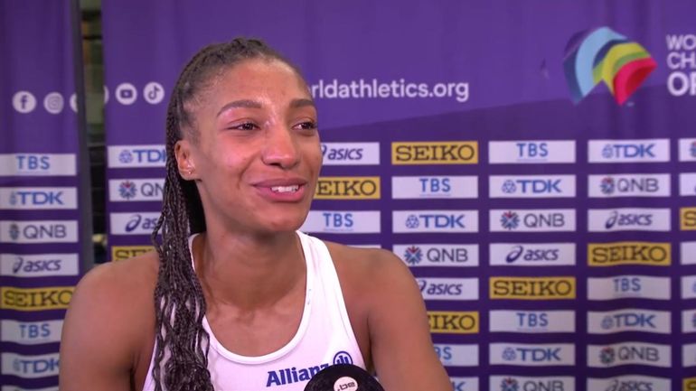 Nafissatou Thiam soulagée après sa médaille d'or : "D'habitude ce sont les autres qui essayent de me rattraper"