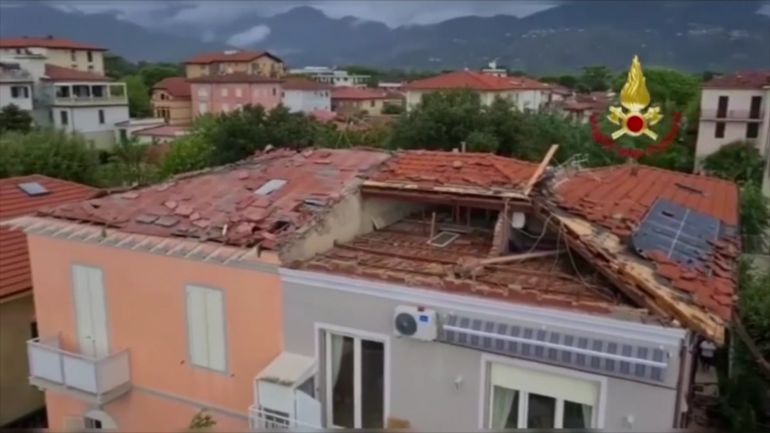 Une tempête en Toscane fait deux morts, 18 blessés et une centaine d'évacués