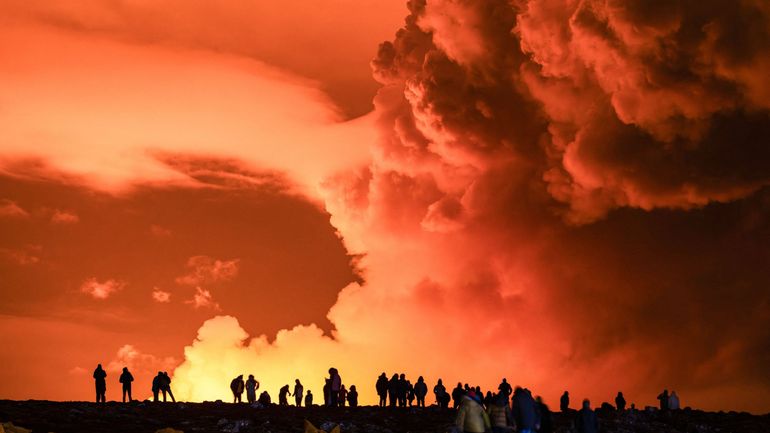 Les émissions de dioxyde de soufre volcanique en provenance d'Islande arrivent en Europe continentale