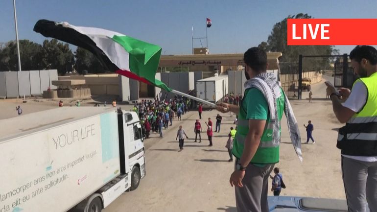 Direct guerre Israël - Gaza : le poste frontière de Rafah, entre l'Égypte et la bande de Gaza, à nouveau fermé