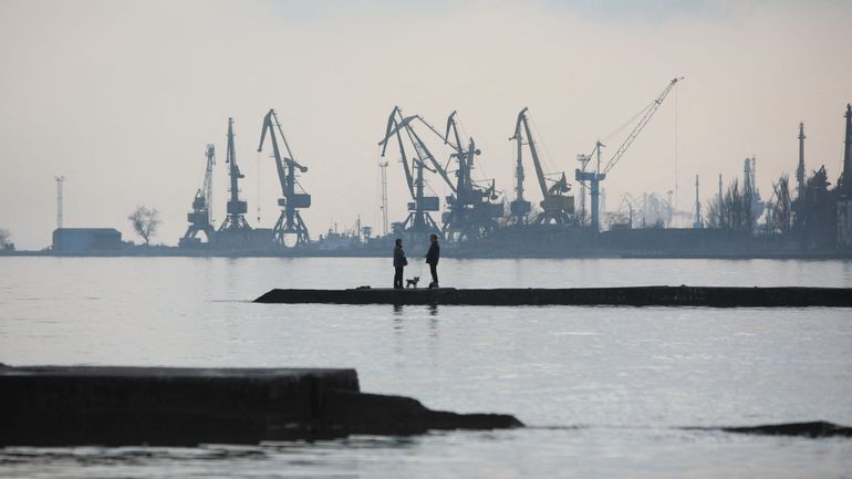 Guerre en Ukraine : un premier navire commercial aurait quitté Marioupol pour la Russie, selon les séparatistes prorusses