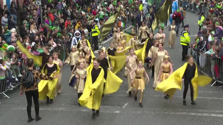 Saint-Patrick : les festivités de retour en Irlande après deux ans d'interruption