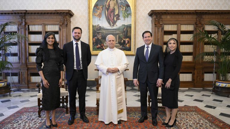 Le pape a reçu le vice-président américain JD Vance (photos)
