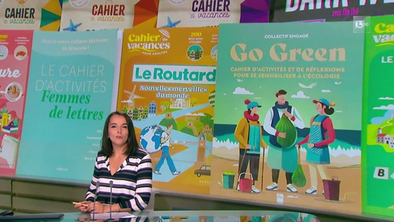 Les cahiers de vacances, ce n'est plus forcément pour les enfants : les cahiers pour adultes ont la cote avec l'été