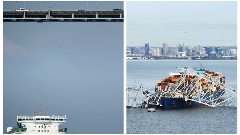 Effondrement d'un pont à Baltimore et commerce : un important port des Etats-Unis est à présent bloqué