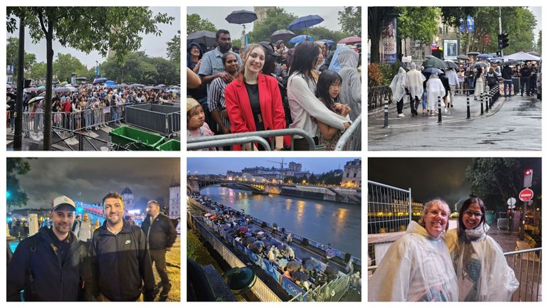 Cérémonie d’ouverture des Jeux Olympiques de Paris 2024 : un succès pour le public sur place, malgré une pluie venue jouer les trouble-fêtes