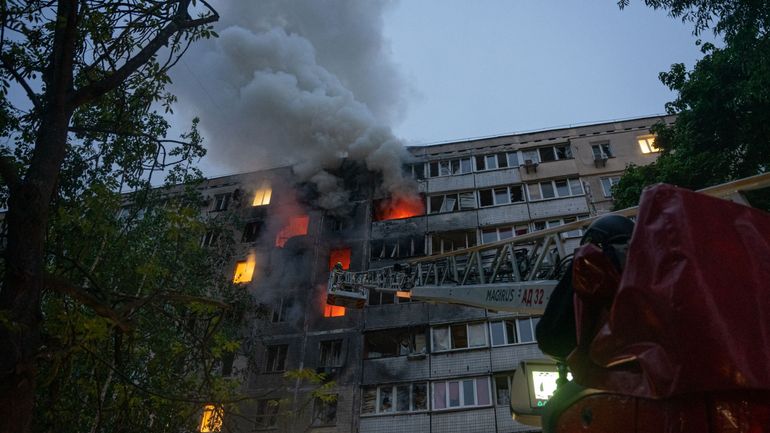 Guerre en Ukraine : une centaine de drones lancés par la Russie sur l'Ukraine en marge de potentielles négociations pour la mise en place d'un cessez-le-feu