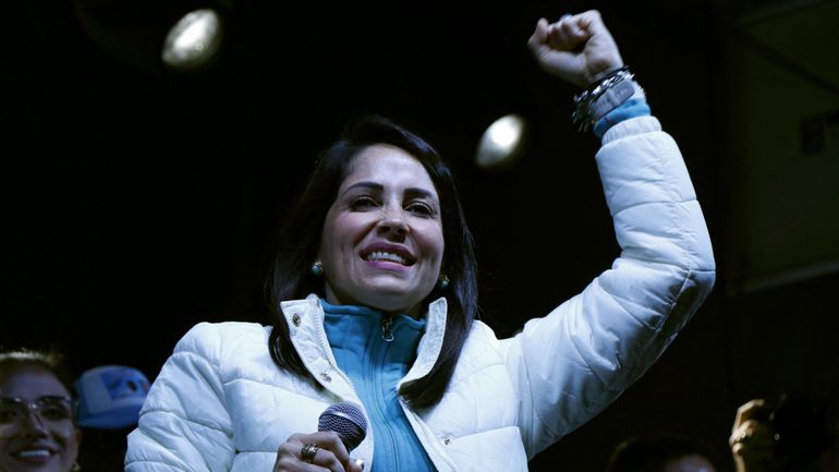 Équateur : la candidate Luisa Gonzalez arrive en tête du premier tour de la présidentielle