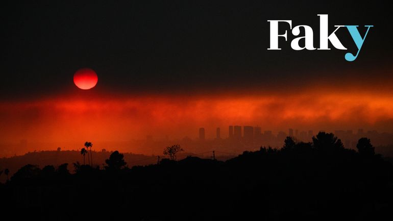 Incendies à Los Angeles : non, les feux n'ont pas été provoqués volontairement pour construire une ville intelligente