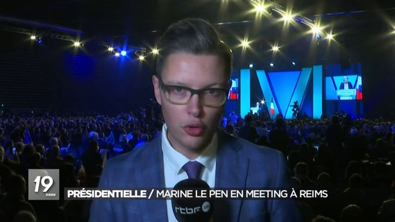 Présidentielles françaises : affrontement à distance entre Marine Le Pen à Reims et Eric Zemmour à Lille