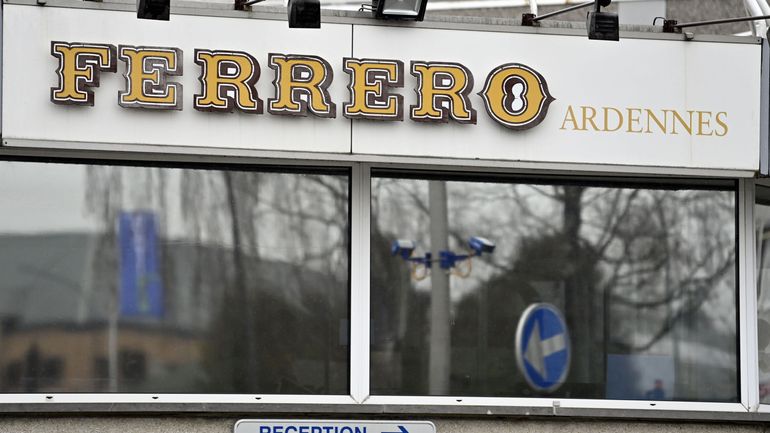 Fermée après les cas de salmonellose, l'usine Ferrero d'Arlon devrait rouvrir le 13 juin