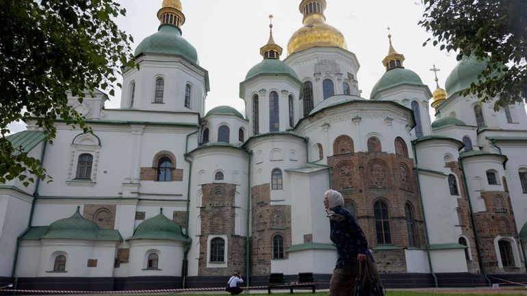 Guerre en Ukraine : la cathédrale Sainte-Sophie de Kiev, classée par l'Unesco, endommagée par des frappes russes