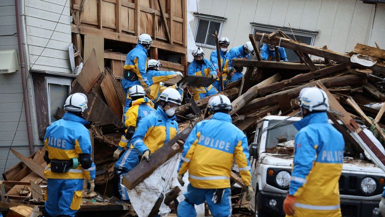 Japon : 78 morts et encore des dizaines de disparus suite au séisme du Nouvel An
