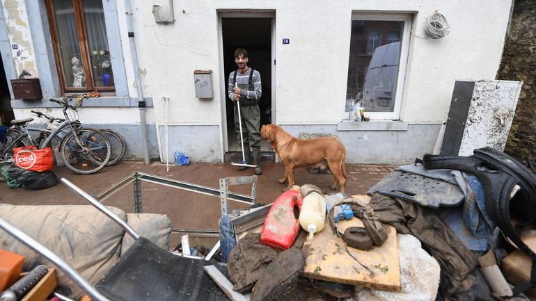 Inondations en Wallonie : 1650 foyers sont toujours privés d'eau potable