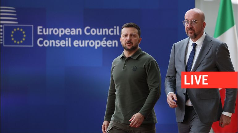 Direct - Guerre en Ukraine : Volodymyr Zelensky est arrivé à Bruxelles pour signer un accord de sécurité avec l'UE