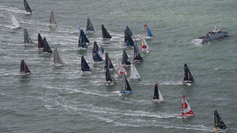 Transat Jacques Vabre : Jonas Gerckens prend la tête en Class40, Denis Van Weynbergh 19e en Imoca