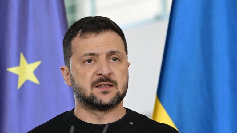 Guerre en Ukraine : Zelensky dévoile son 