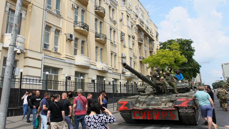 Russie : dans la ville de Rostov-sur-le-Don, Wagner déploie des chars et ses rebelles armés