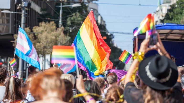 La Pride Week s'ouvre avec une déambulation militante dans le centre de Bruxelles