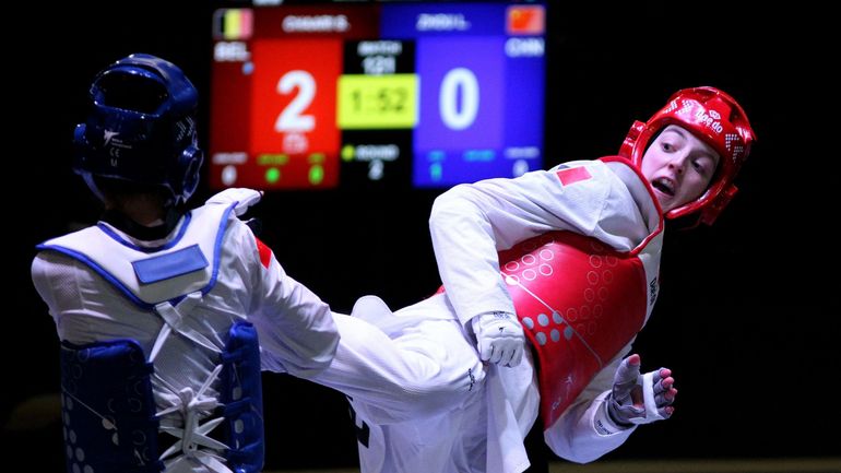 La Carolo Sarah Chaari championne du monde de Taekwondo poids légers à 17 ans