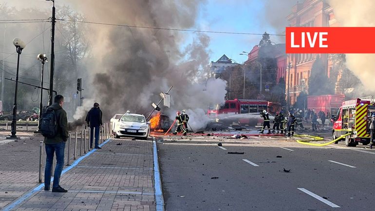 Direct - Guerre en Ukraine : fortes explosions entendues à Kiev. Premières frappes russes depuis le 26 juin dernier ?