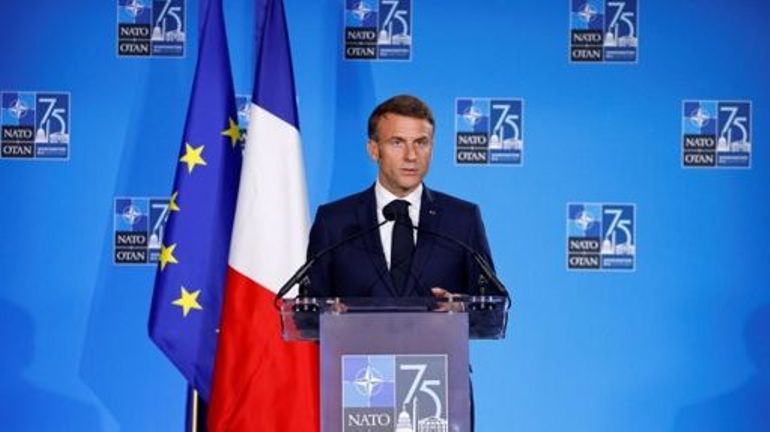 Sommet de l'Otan : Emmanuel Macron dit avoir 