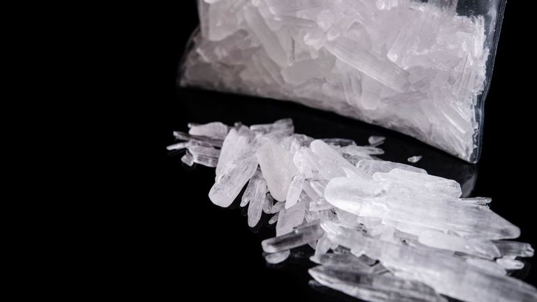 Plus de 500 kg de crystal meth en provenance des États-Unis saisis à Bruxelles