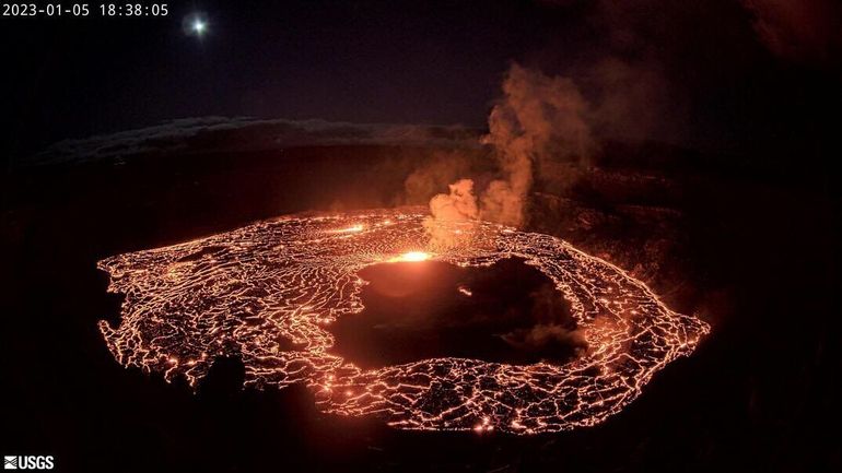 À Hawaï, nouvelle éruption d'un volcan très actif, après un mois de calme