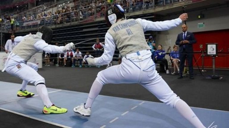 Jeux Européens : Stef Van Campenhout et Sarah Piccirillo en bronze en escrime et Muaythai