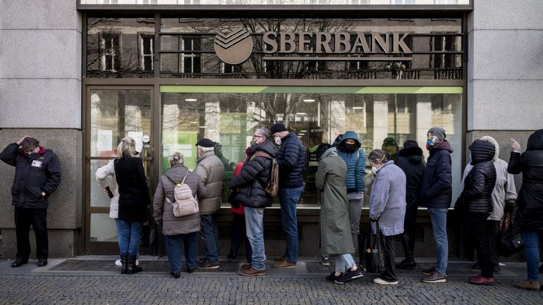 Réserves financières russes gelées à l'étranger : 