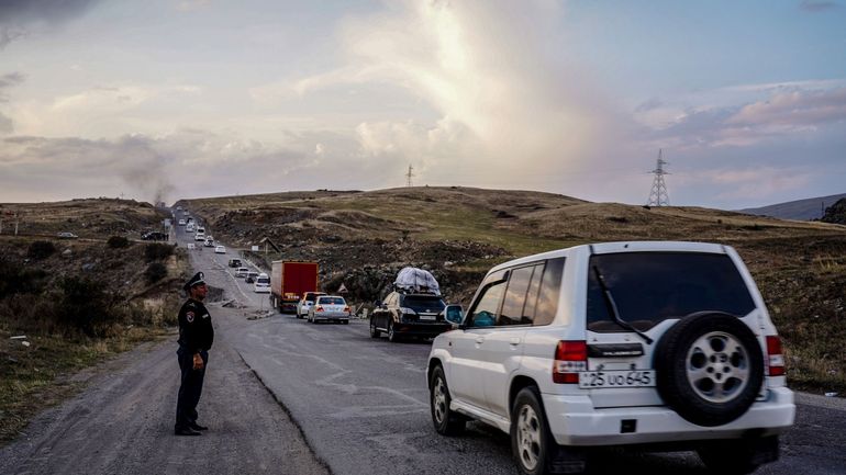 Haut-Karabakh : le dirigeant séparatiste promet de rester jusqu'à la fin des opérations de secours aux victimes