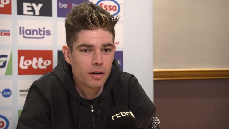 Wout van Aert préface le contre-la-montre : "C’est un vrai parcours pour les spécialistes"