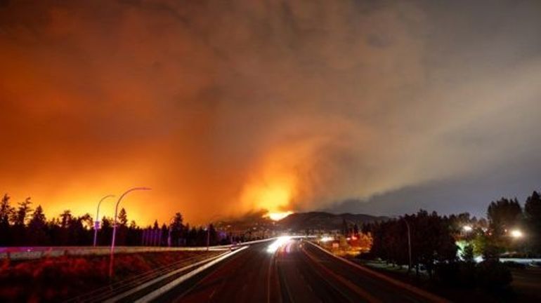 Feux de forêt au Canada : l'Etat d'urgence est déclaré en Colombie-Britannique