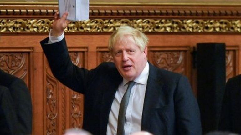 L'ex-Premier ministre britannique Boris Johnson écrit ses mémoires