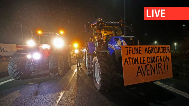 Grogne des agriculteurs : c'est parti pour une journée de blocage pour protester contre l'accord UE-Mercosur