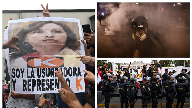 Pérou : la présidente Boularte annonce l'avancée des élections après 2 morts dans des manifestations