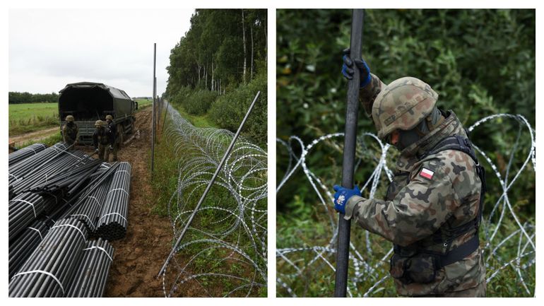 Asile et Migration : le gouvernement polonais veut un état d'urgence à la frontière avec la Biélorussie