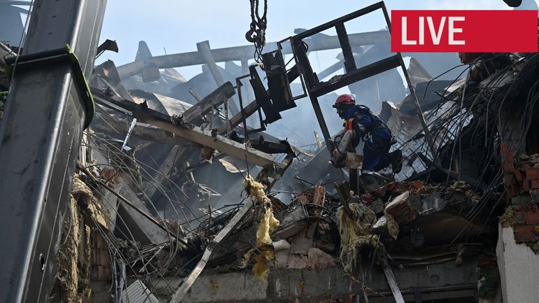 Direct - Guerre en Ukraine : un mort et quatre blessés hospitalisés après la frappe sur Kiev de ce matin