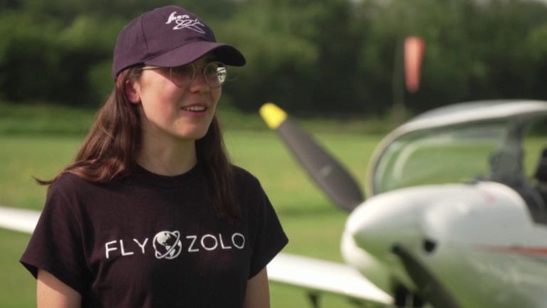Une Belgo-Britannique de 19 ans va tenter de faire le tour du monde en solitaire en avion