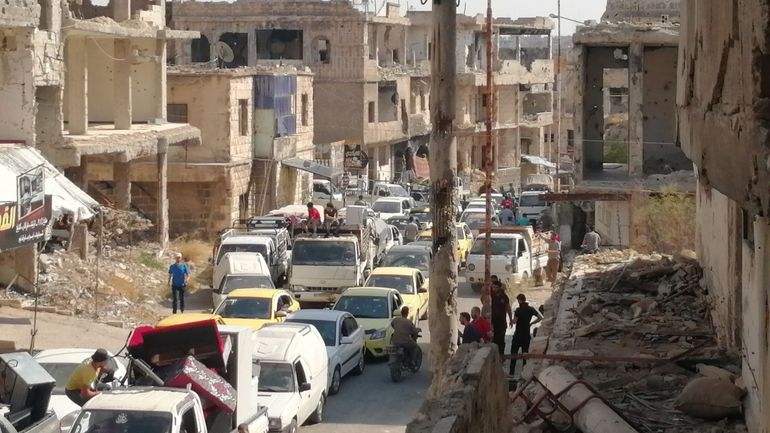 Conflit en Syrie: l'armée syrienne est entrée dans les quartiers rebelles de Deraa