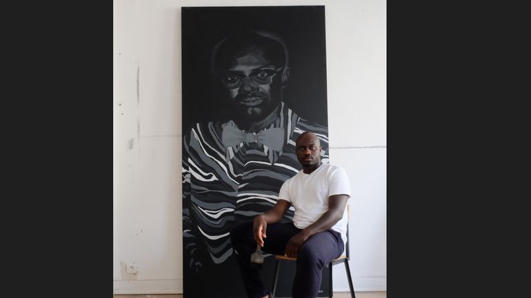 Exposition 'Authenticité' au Parlement : David Katshiunga créé une série de portraits à partir d'un livre sur la 