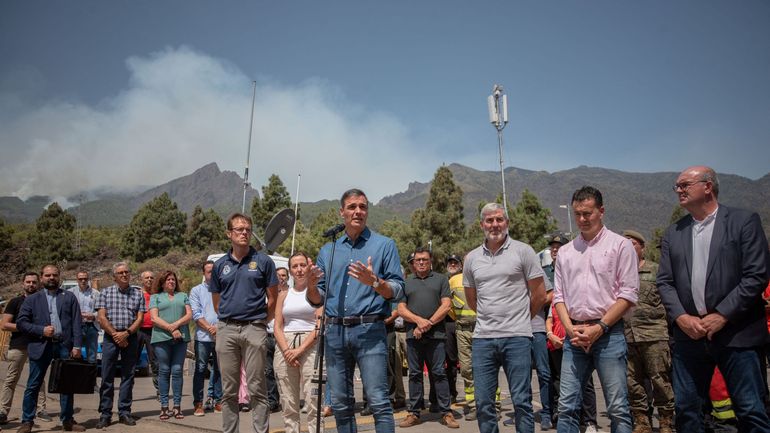 Incendie à Tenerife : Pedro Sánchez espère une stabilisation 