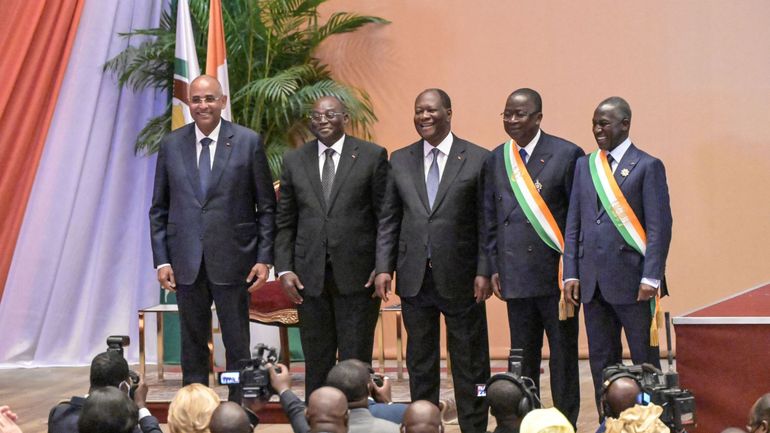 Côte d'Ivoire: un nouveau gouvernement de 32 membres, les principaux ministres maintenus