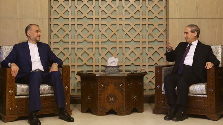 Guerre Israël-Gaza : le chef de la diplomatie iranienne inaugure un nouveau consulat à Damas