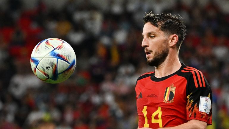 Dries Mertens reste disponible pour les Diables rouges : "Mais je comprends que les jeunes soient plus prêts que moi"