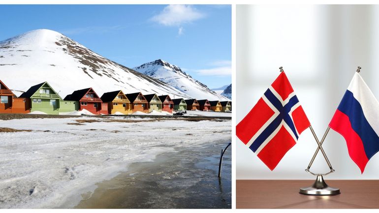 Norvège : des Russes organisent un imposant défilé au Svalbard (Spitzberg) pour commémorer le 9 mai