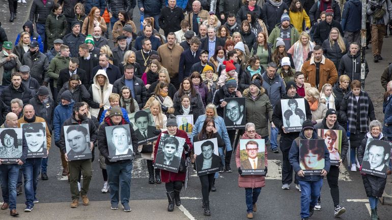 Irlande : Derry commémore le cinquantième anniversaire du 