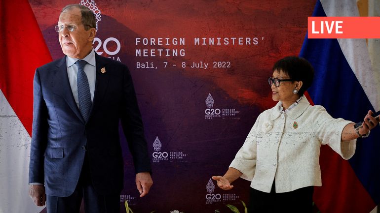 Direct - guerre en Ukraine : au G20 à Bali, Lavrov face à un 