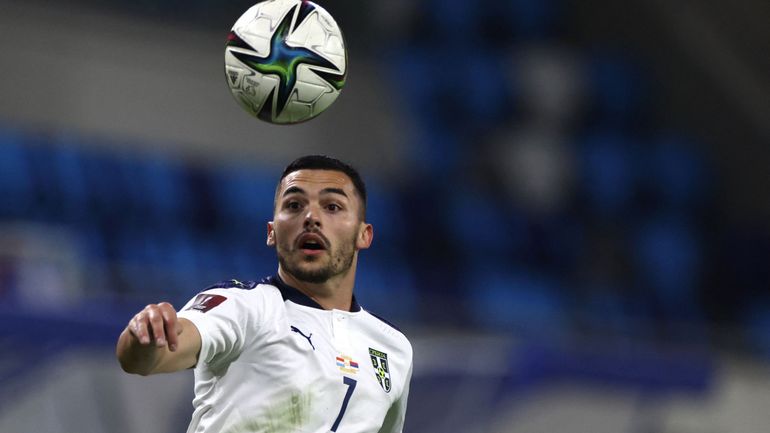 Il entre à la 60e et sort à la 74e... drôle de soirée pour Nemanja Radonjic