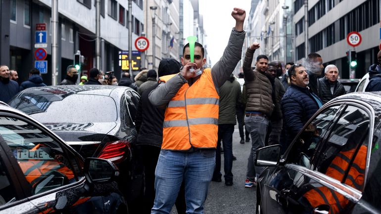 Uber : les chauffeurs Uber ne relâcheront pas la pression sur le trafic à Bruxelles sans concret